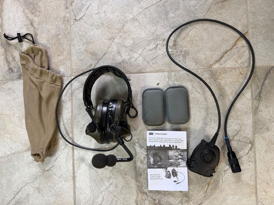 Продам активні навушники Peltor ComTac XPI