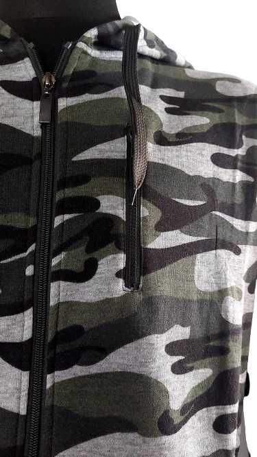 Bluza męska moro lekko ocieplana meszkiem Tovta roz. M- obwód 112 cm