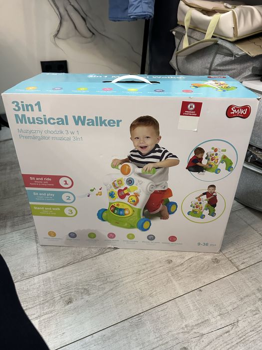 Музикальні ходунки 3 в 1