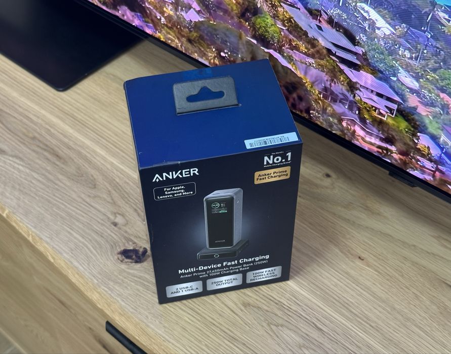 Повербанк Anker Prime Power Bank 27650mAh 250W+ Charging Base A1340