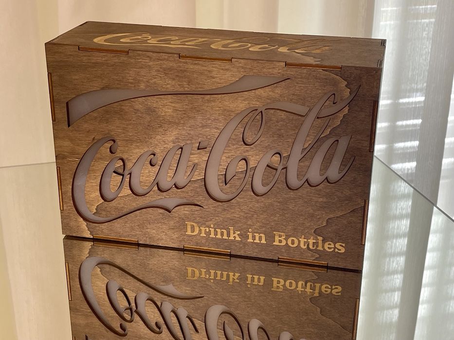 Caixa de luz Coca-Cola