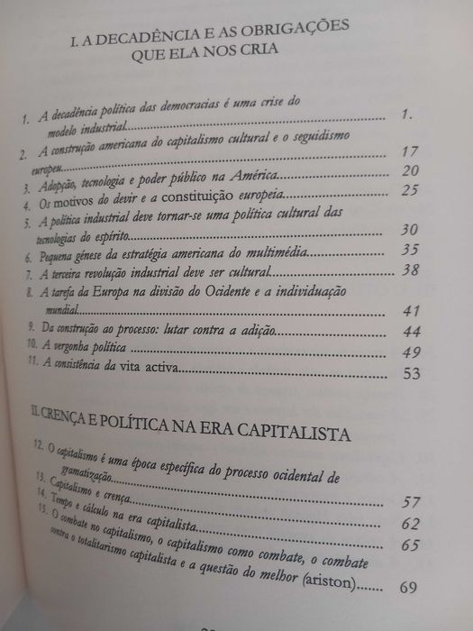 Descrença e Descrédito - Bernard Stiegler