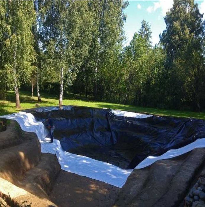 ПВХ плівка для басейнів, прудів. Тент, брезент