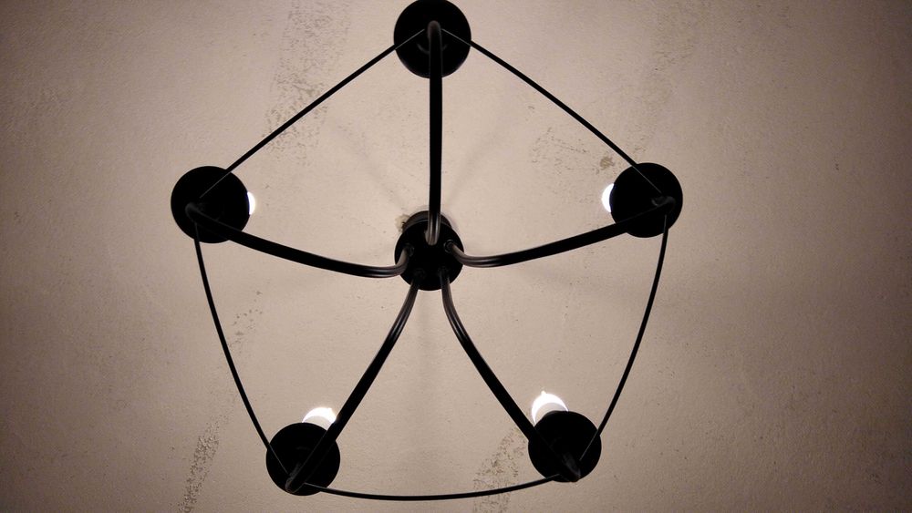 Żyrandol "świeczki"