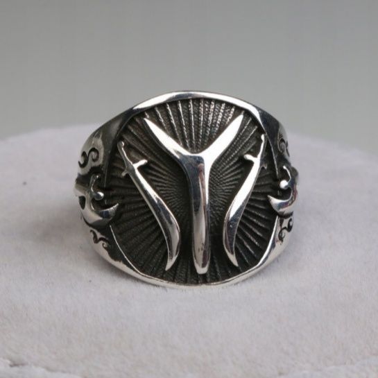 Srebrny sygnet 925 Assasin Witcher