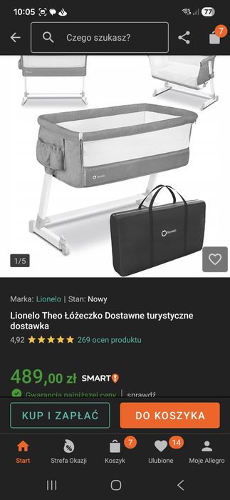 Dostawka do łóżka