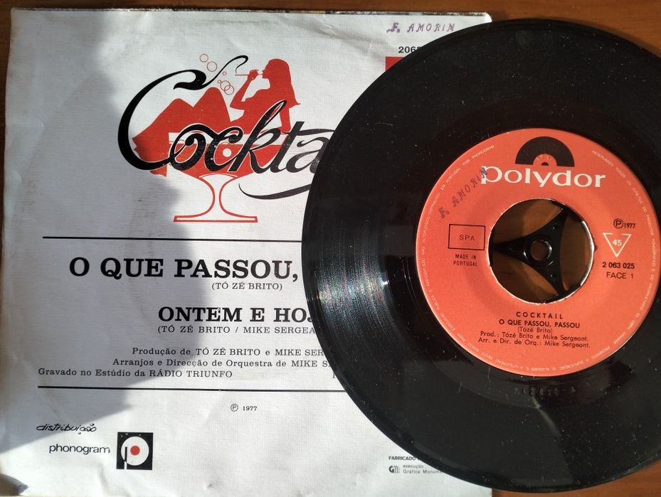 Disco de vinil single Cocktail