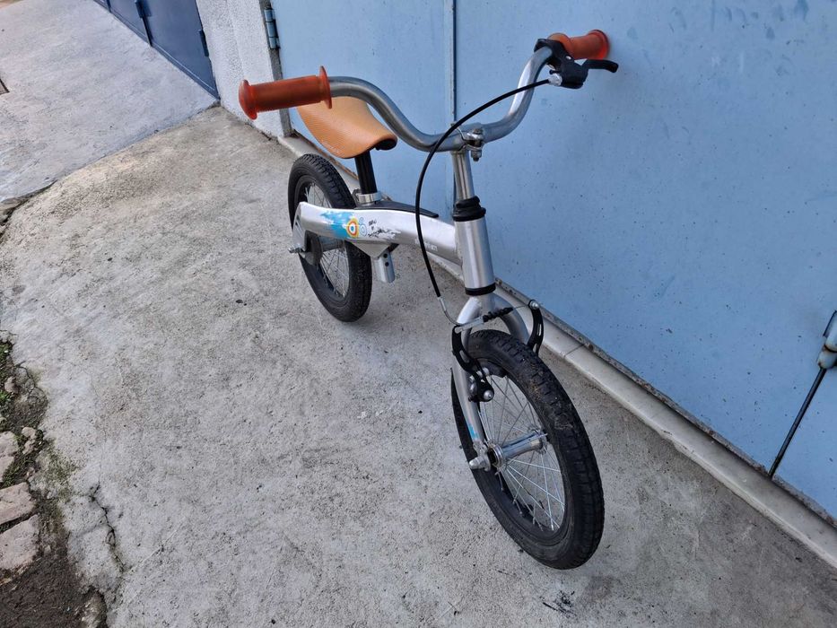 Bicicleta sem pedais roda 14 para 3 a 4 anos de idade