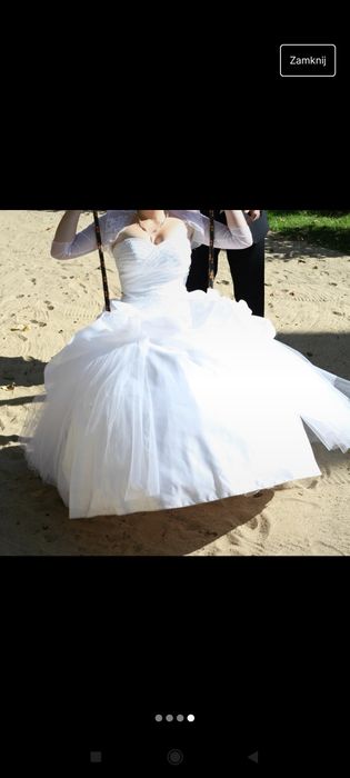 Suknia ślubna - księżniczka