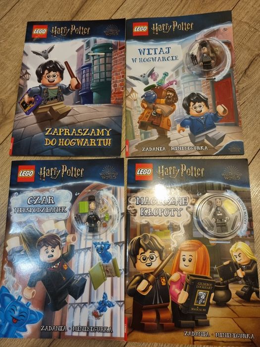 Lego harry potter gazetki i figurki