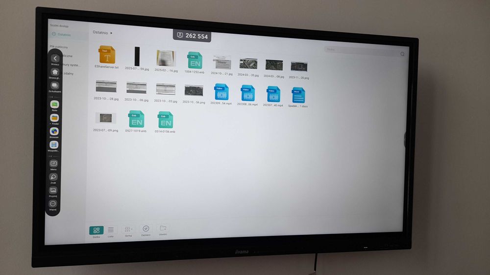Monitor interaktywny IIYAMA 65 cali  jak nowy