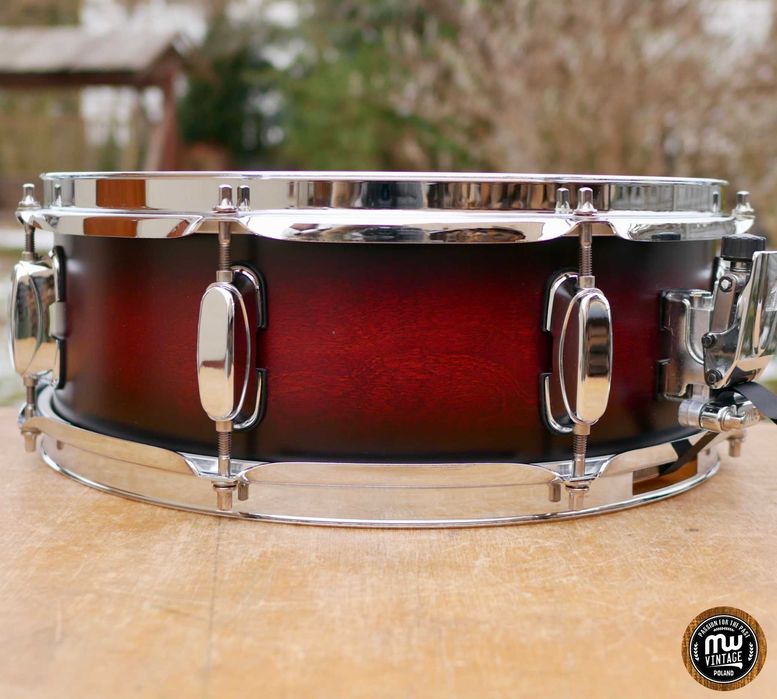‼️ Werbel Tama Silverstar Birch 14” x 5” Satin Cherry Burst ‼️