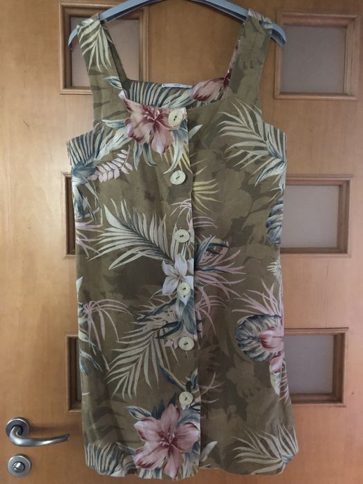 Sukienka mini z lnu MNG -S