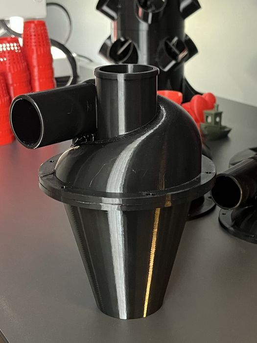 Циклонний фільтр для пилососа, циклон будівельний