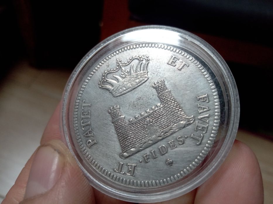 Moneta talar pater 1707 cosmvs lll