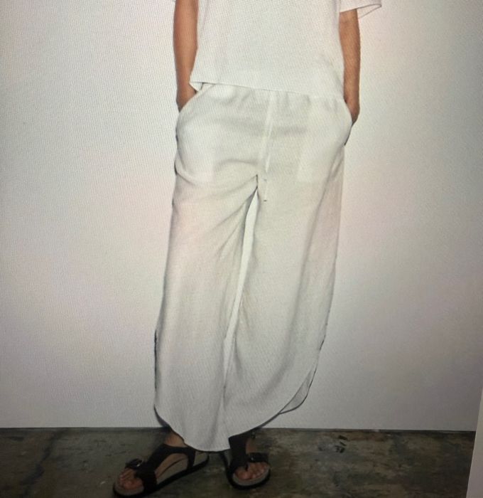 Calças linho Zara! SALDO