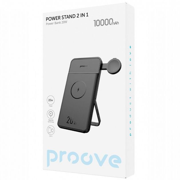 Повербанк Proove MagSafe 2в1 Apple iphone+watch магнитная зарядка bank