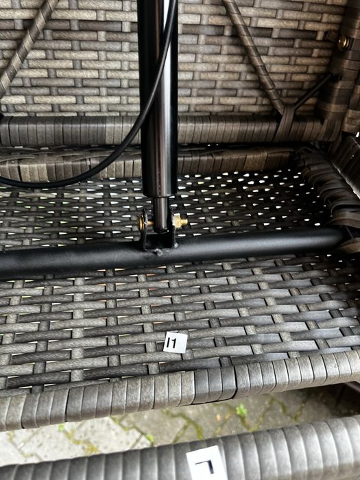 Komplet 5 foteli ogrodowych technorattan