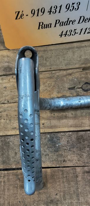 Guiador alumínio ciclismo/pedaleira dupla alumínio/ avanços Atax/ SR