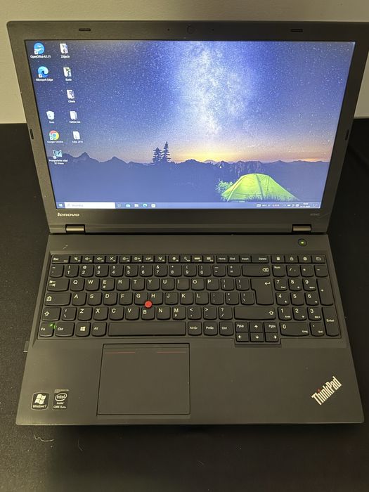 Laptop Lenovo thinkpad w bardzo dobrym stanie, zestaw