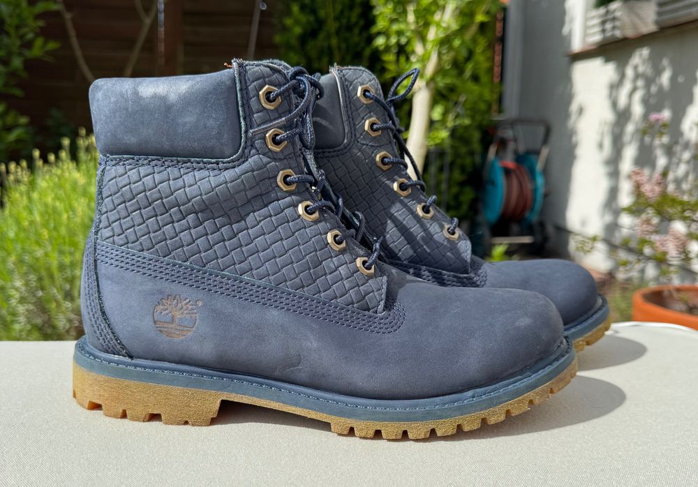 Zamszowe botki za kostkę Timberland 37