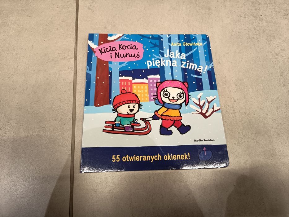 Nowa książka dla dzieci Kicia Kocia i Nunuś Jaka piękna zima