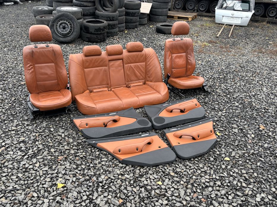 Салон БМВ Е46 Седан BMW Комплект Салону Сідан Сидіння Шкіра