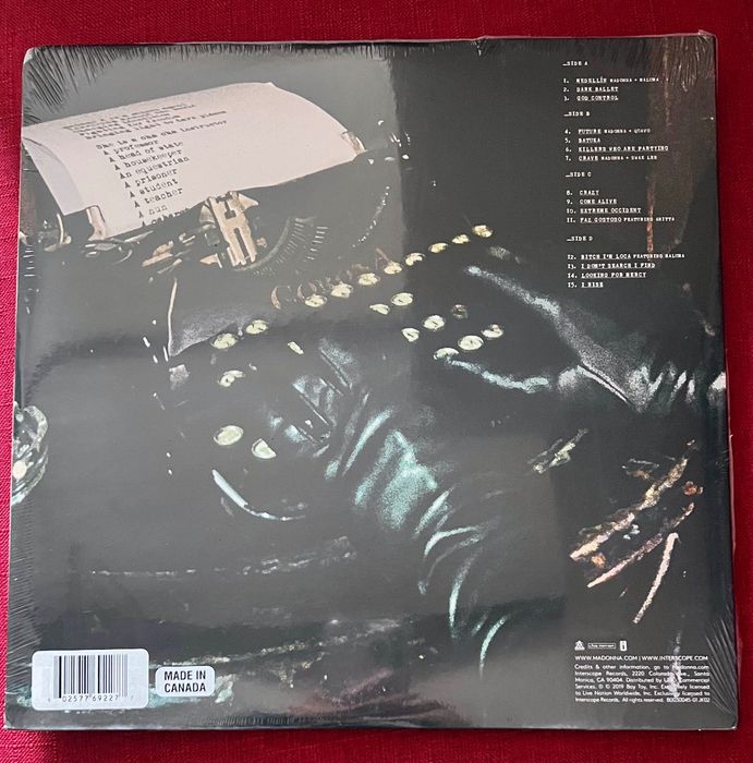 Madonna - Madame X Clear Vinyl (2 LP)
