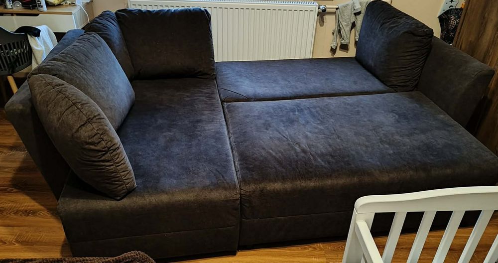 Narożnik z funkcją spania