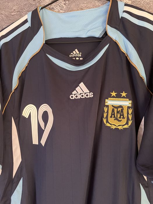 Футболка Збірна Аргентини Мессі ЧС 06 (з підписом) Argentina Messi 19
