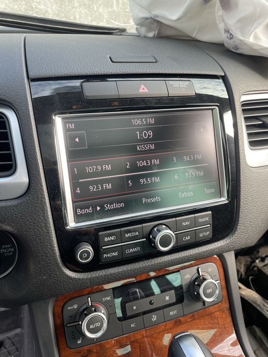 Мультимедия RNS блок управления Volkswagen Touareg 2 NF комплект