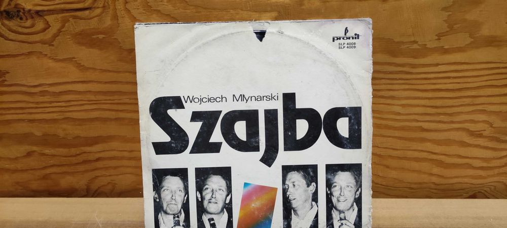 płyta winylowa Wojciech Młynarski Szajba zestaw 2 sztuki