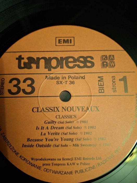 Classix Nouveaux Classics winyl