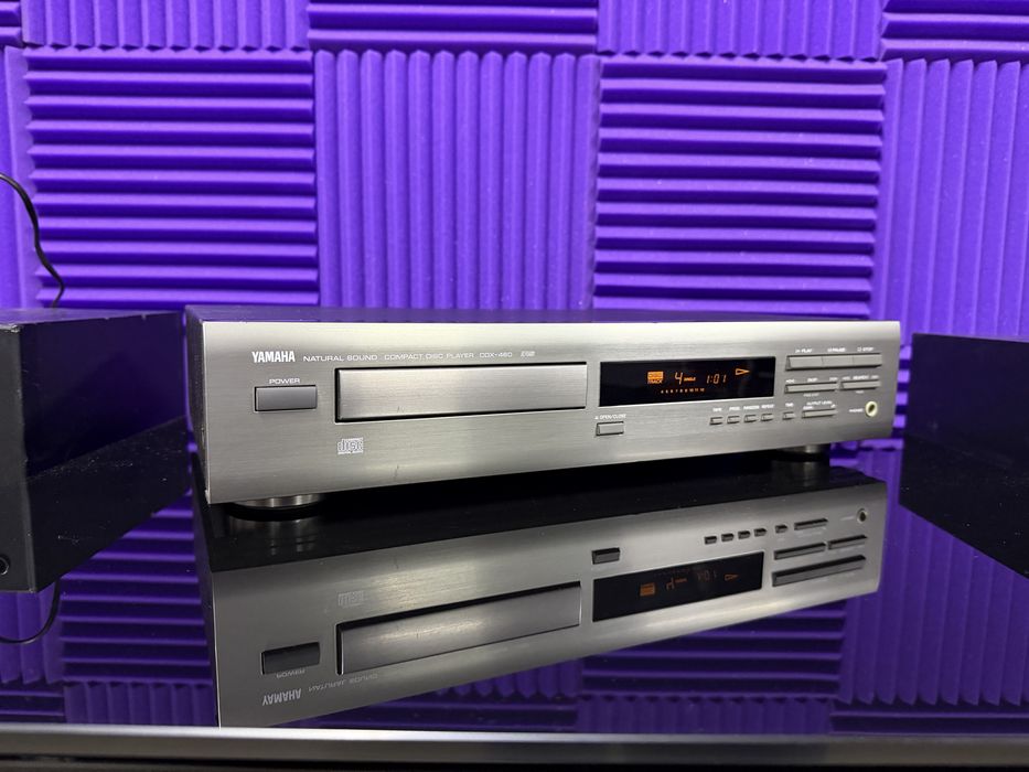 ‼️ Yamaha CDX-460 – Odtwarzacz CD Stereo Hi-Fi z Przetwornikiem DAC, Programowaniem Utworów i Funkcją Repeat | Audio Room