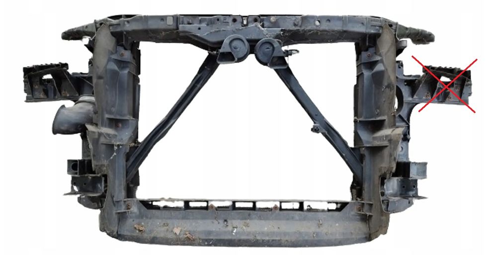 audi q7 4l 3.6 fsi pas przedni wzmocnienie kierownice powietrza mocowa