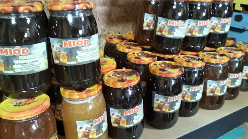 Miód spadziowo-lipowy z własnej pasieki