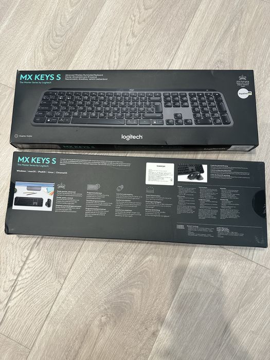 Бездротова клавіатура logitech mx keys s