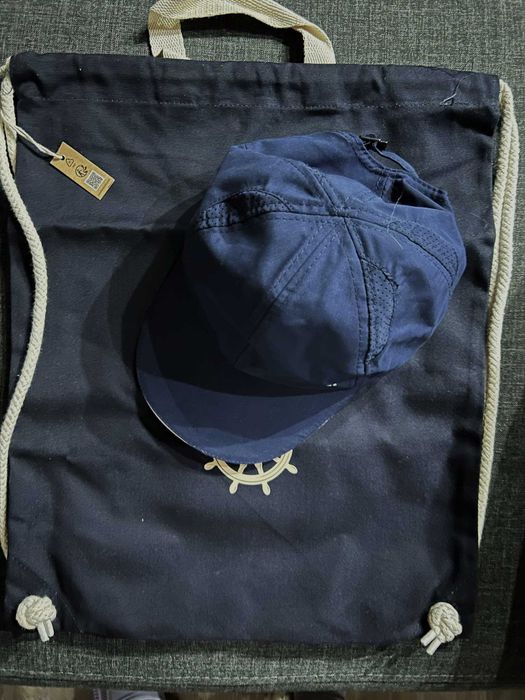 Zestaw Bols Marine (worek + czapka)