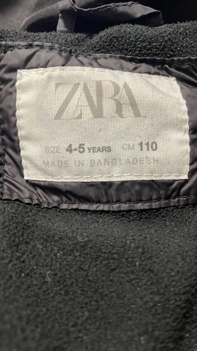 Куртка зимняя Zara 4-5 лет