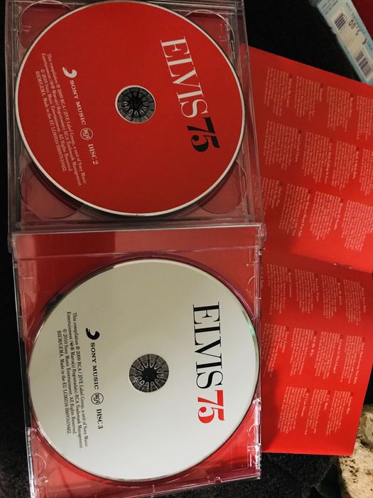 Box CD’s Triplo ELVIS PRESLEY 75 th Aniversary