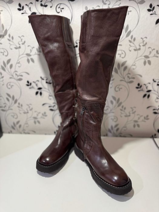 Чоботи високі жіночі від преміального бренду A.S.98, 40р