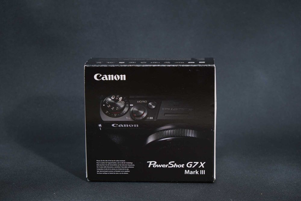 Canon PowerShot G7 X Mark iii (black)