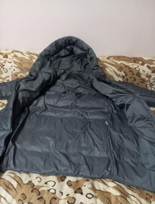 Пуховик большого размера