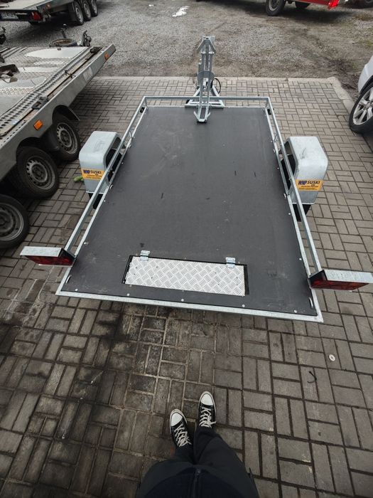 Przyczepka do przewozu quadów motocykli motorowerów