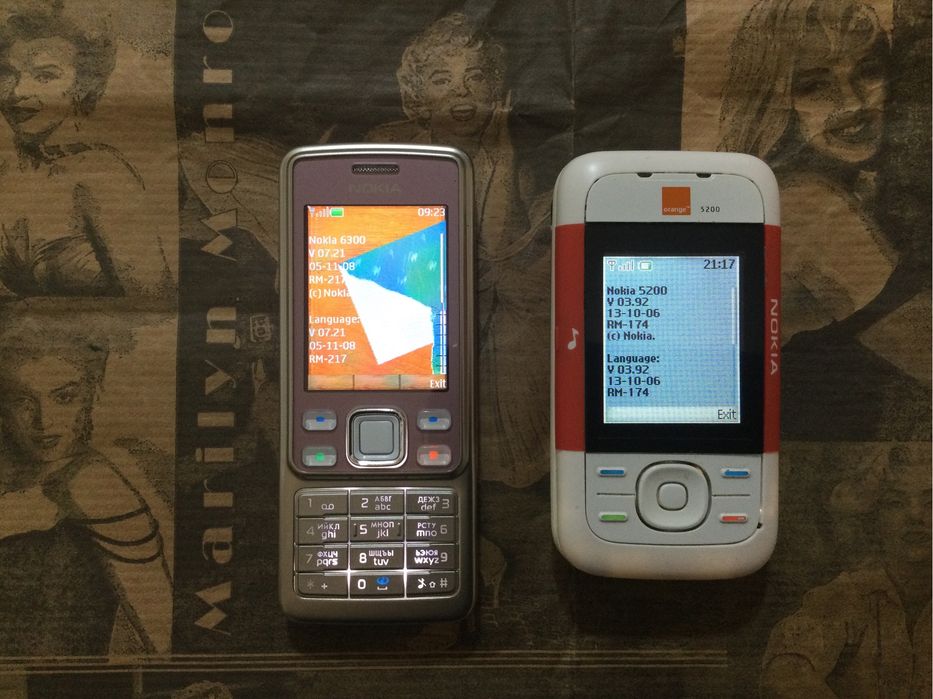 Нокия — 6060;6101;6103;6111;6300;7310с;7373