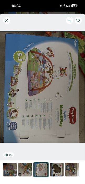 Parque infantil ginásio de bebé de marca, novo e super didático