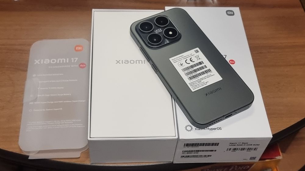 Xiaomi 17 - 12/512 - NOWY | + GRATIS