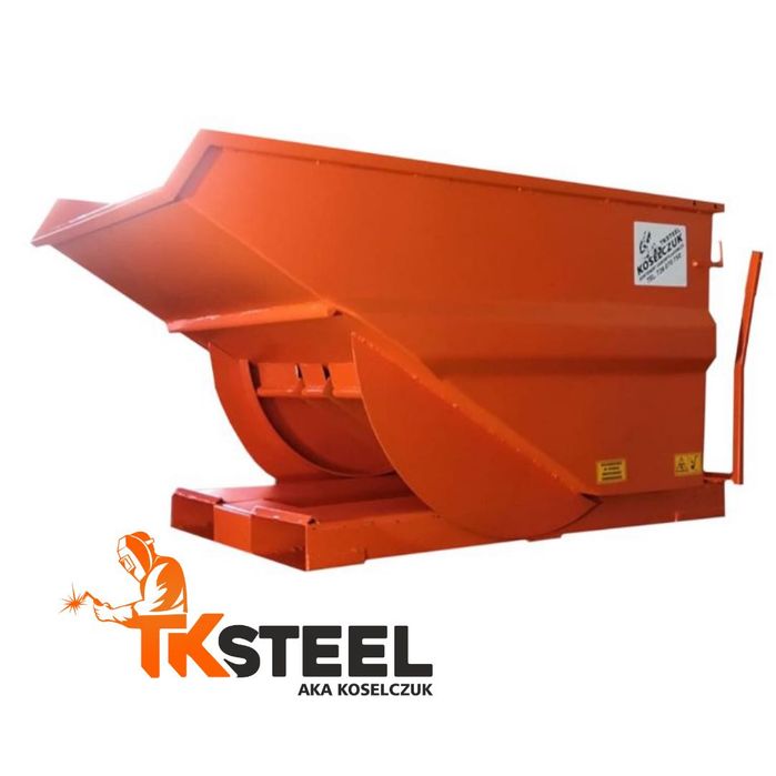 Kontener samowyładowczy 0.7m3 #2 koleba koliba kosz