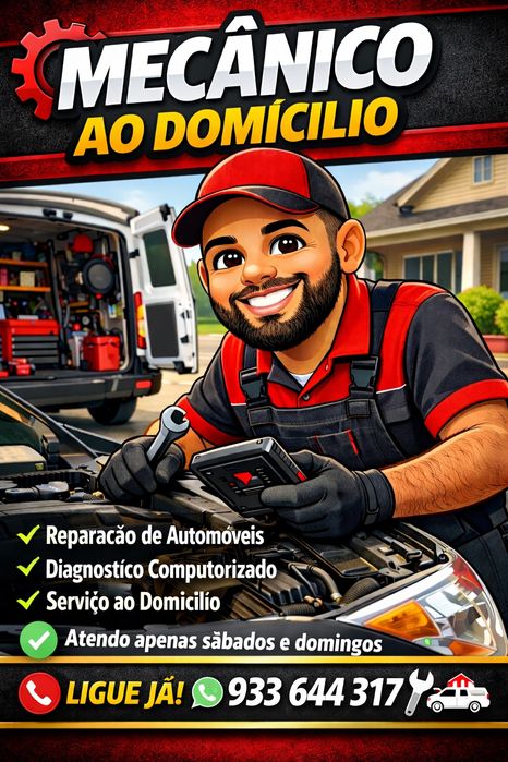 Mecânico ao Domicílio – Reparações e Manutenção Automóvel