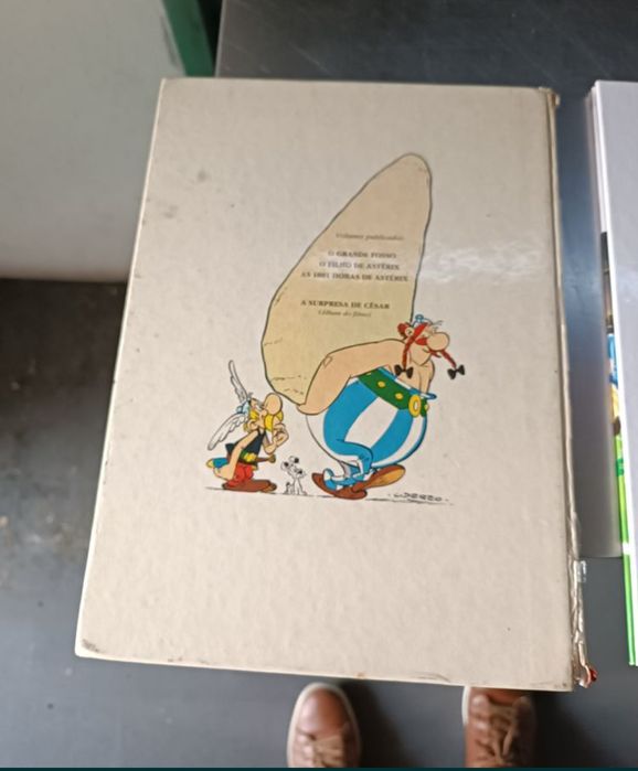 Livro Asterix As 1001 horas de Asterix